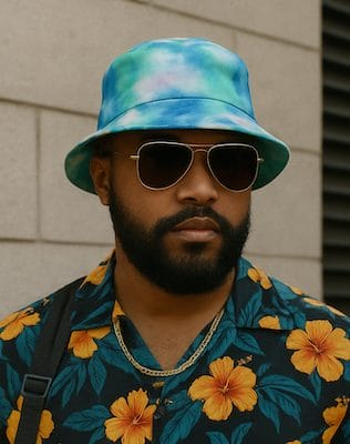 hip hop style streetwear bucket hat