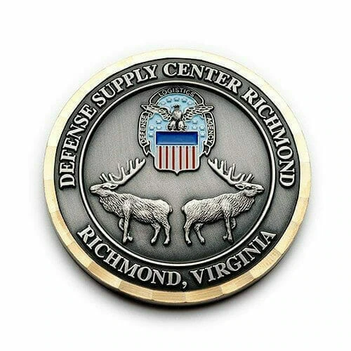 silver custom coin for richmond virginia