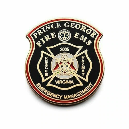 golden police patch