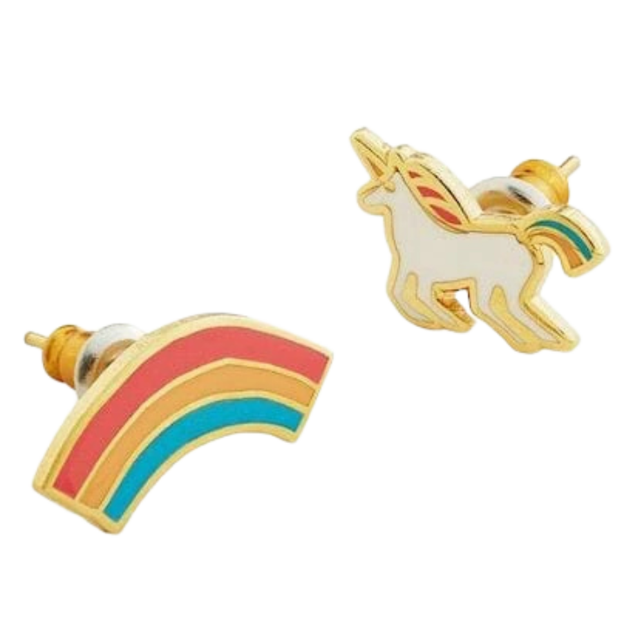 custom made enamel earrings