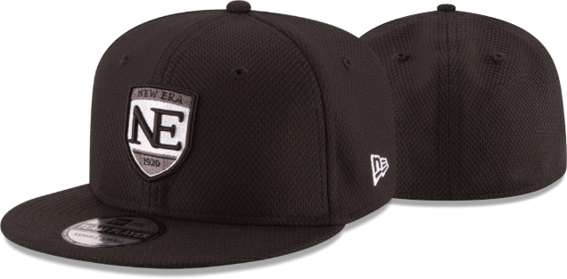 black custom new era hat