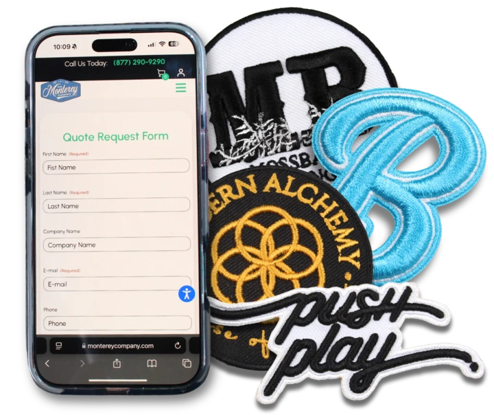 cell phone custom made patch