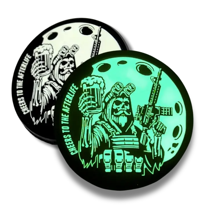 glow in the dark custom patch
