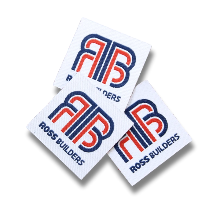 three custom patches