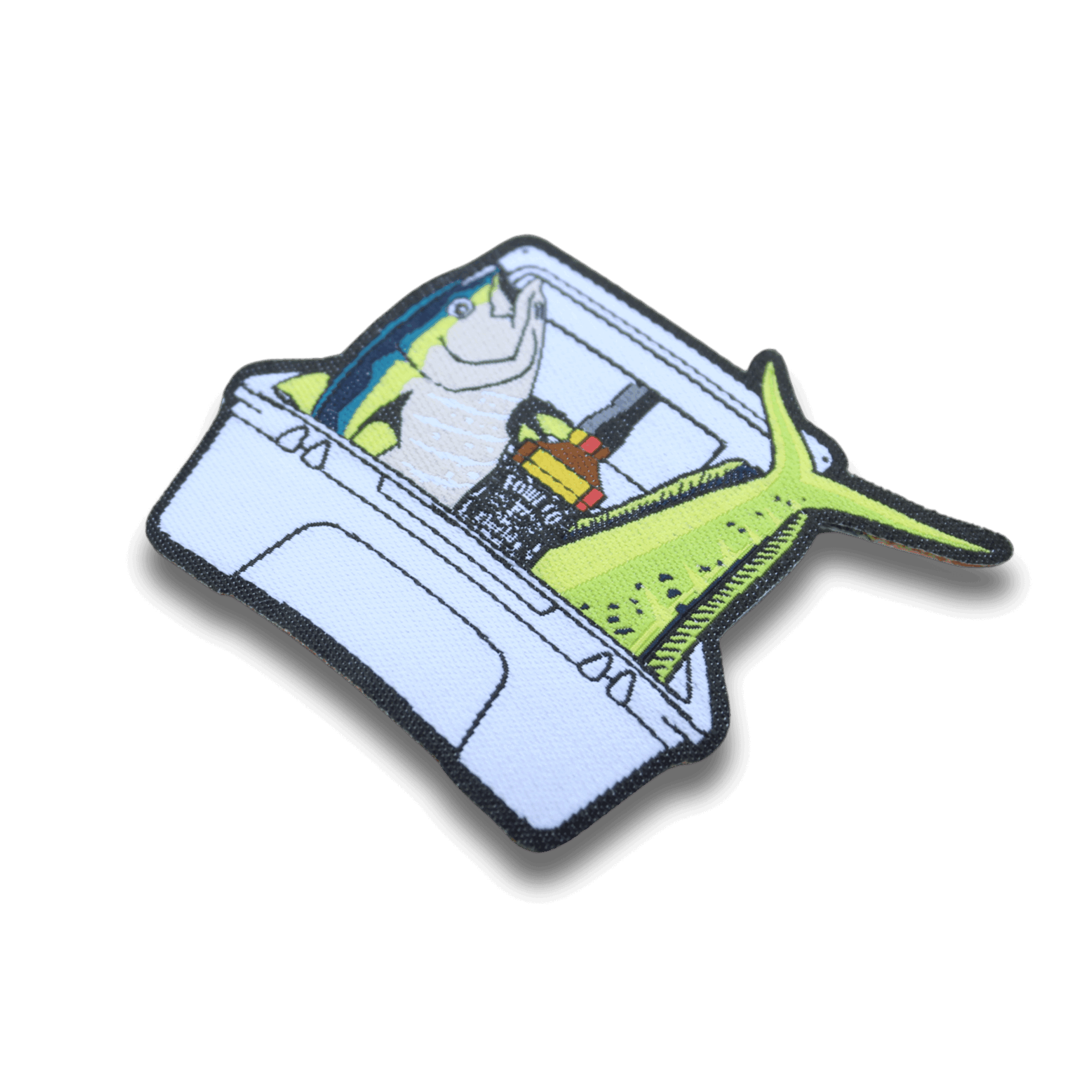 custom fish tackle box label