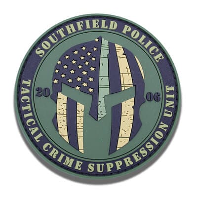 police PVC patch