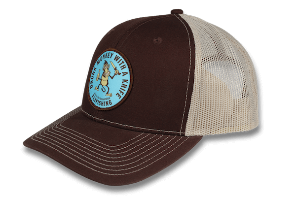 112 trucker with woven patch